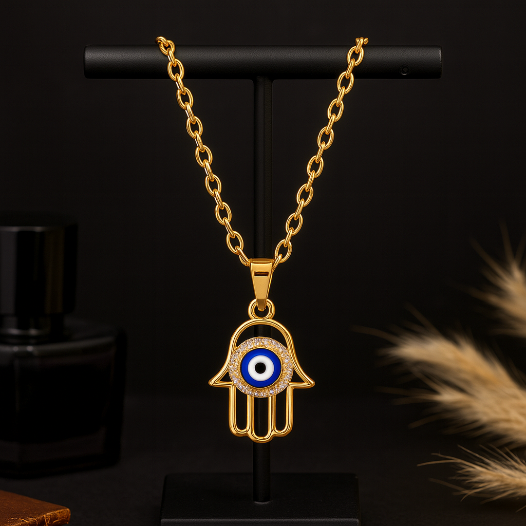 Hamsa Eye Charm