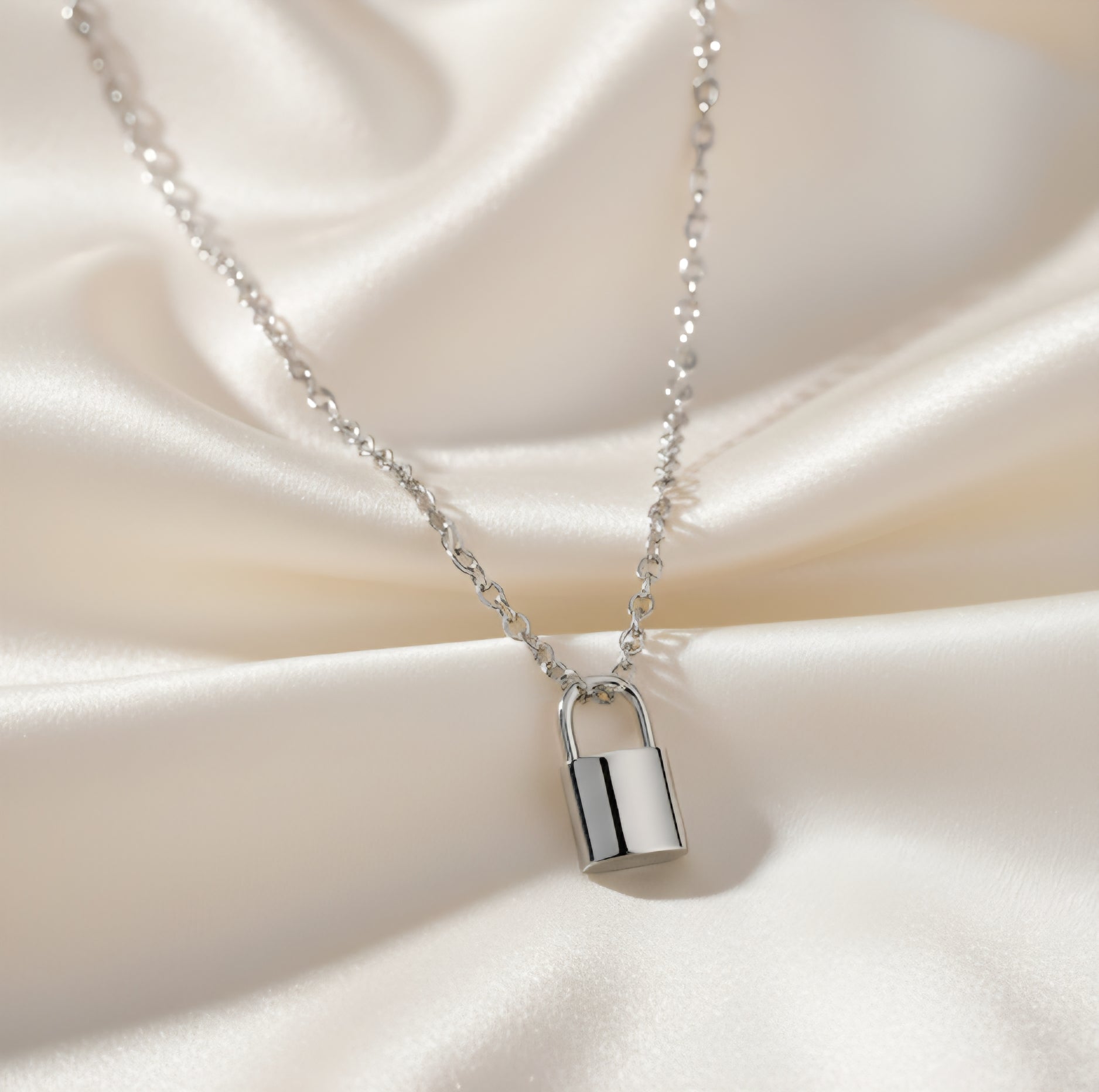 Padlock Pendant Necklace
