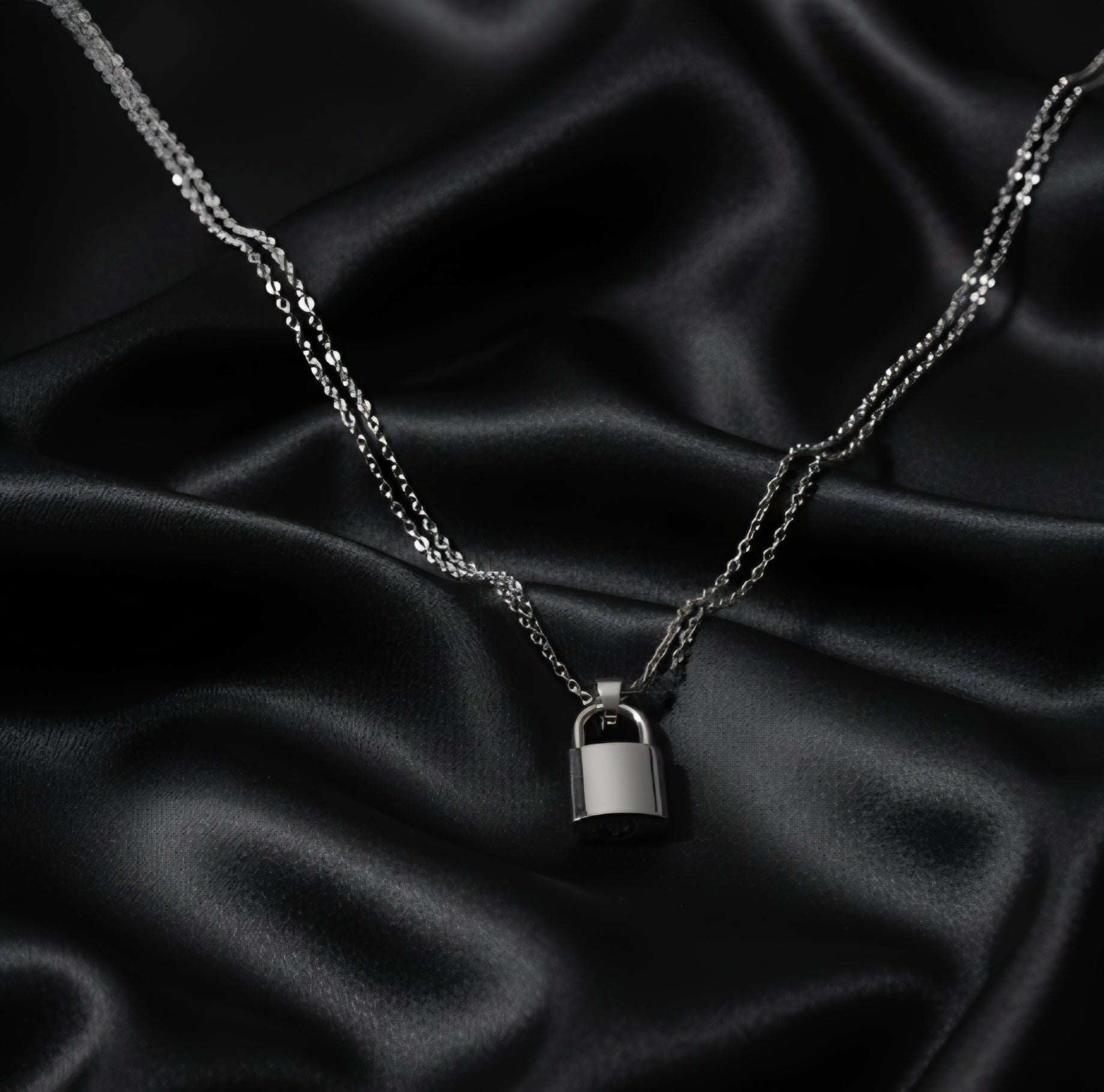 Padlock Pendant Necklace