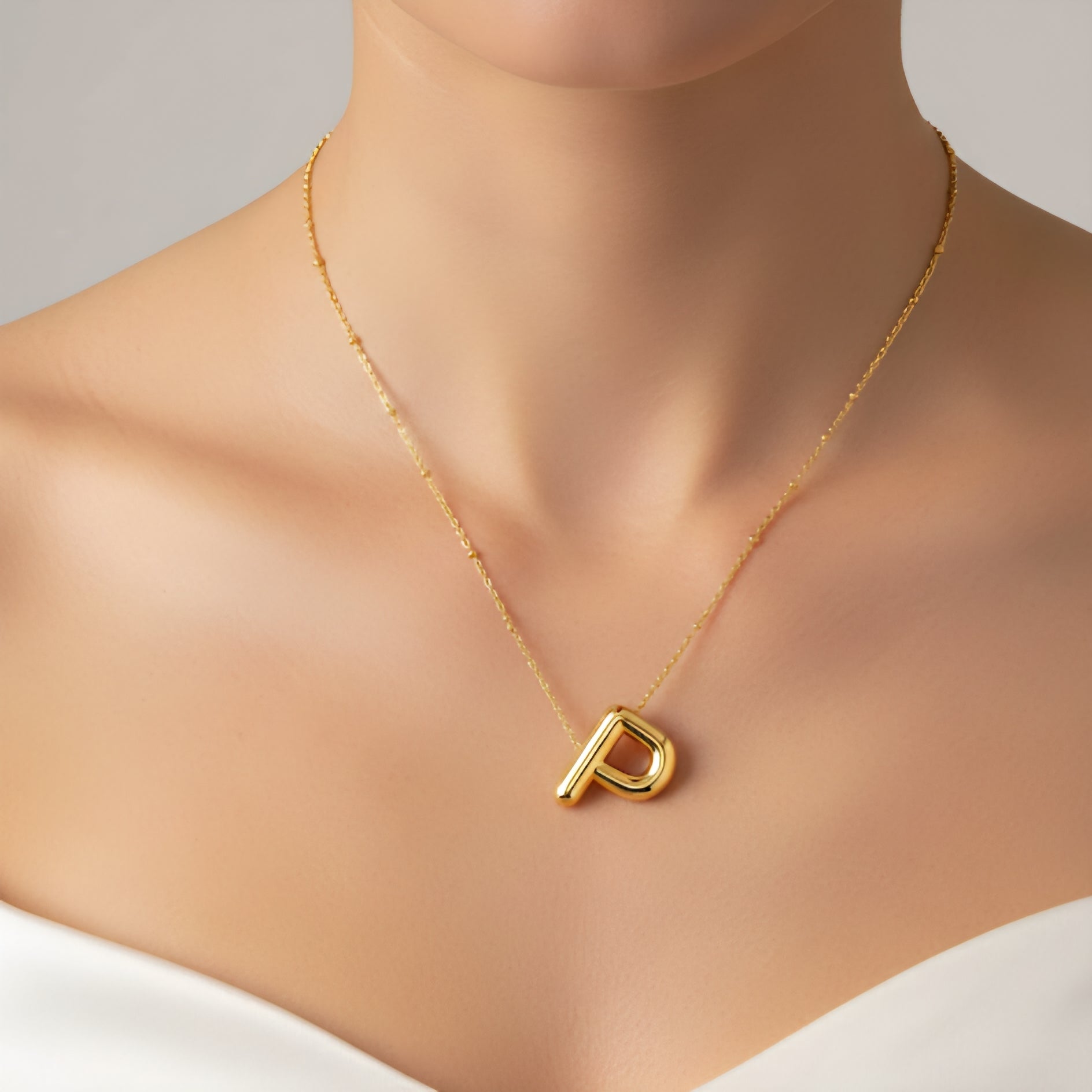 Initial P Pendant