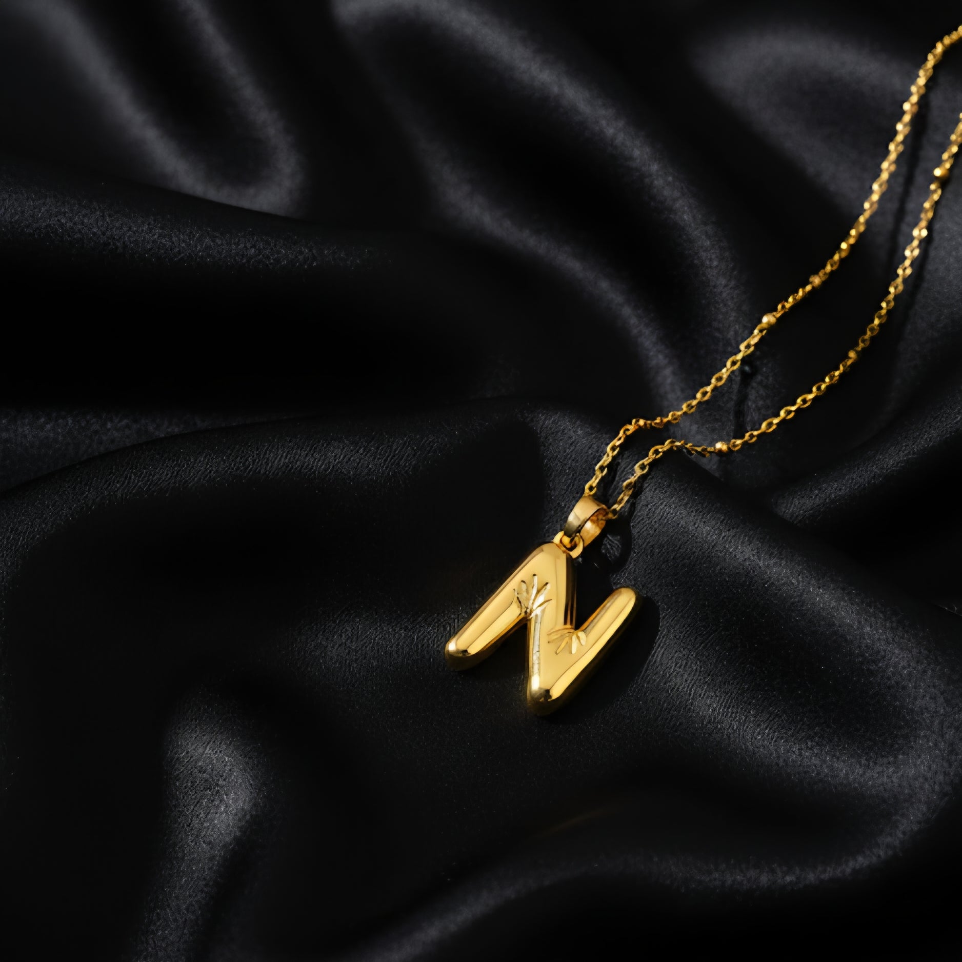 Initial N Pendant - ZORRY