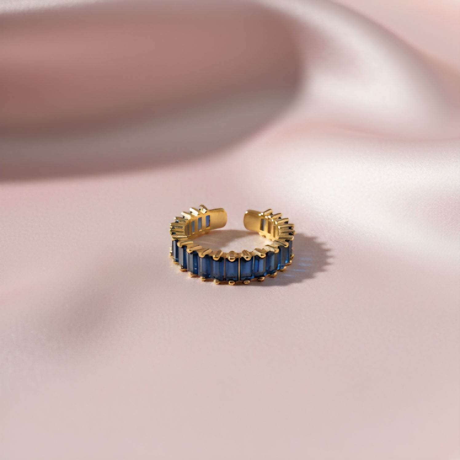 Sapphire Baguette Ring
