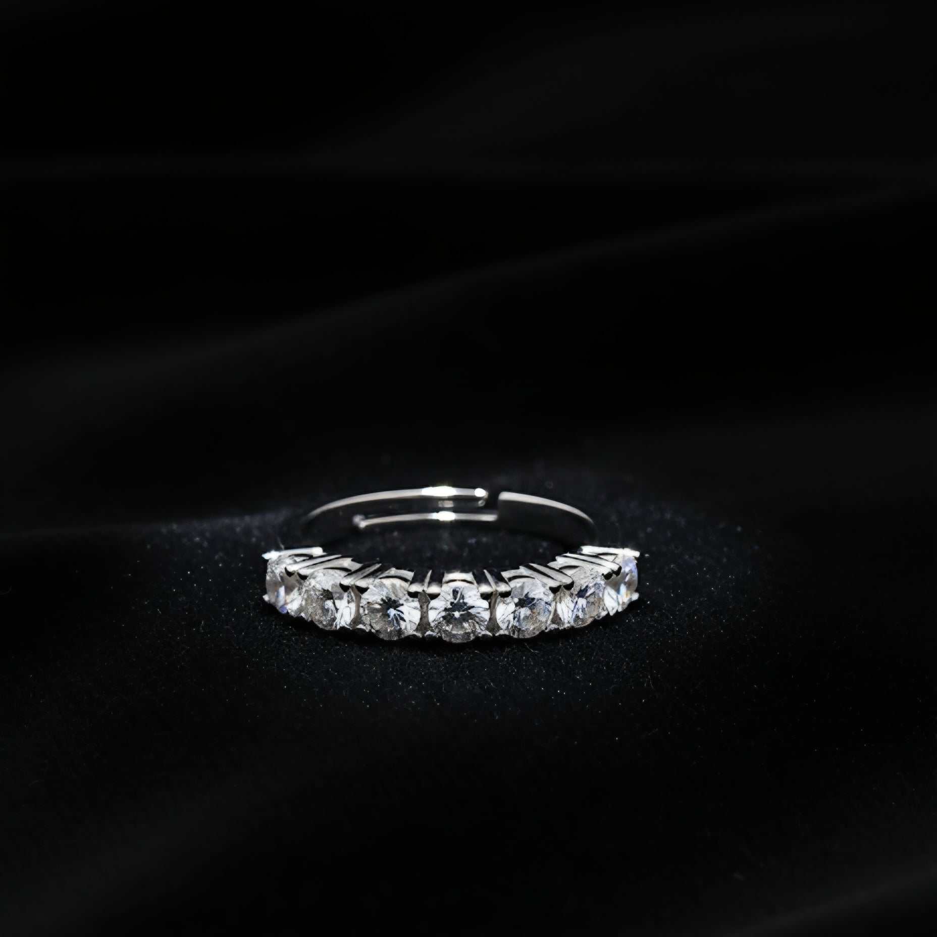 Silver CZ Ring