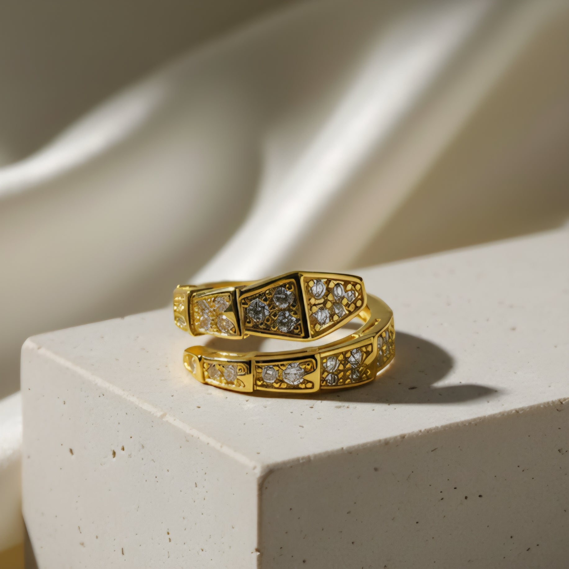 Serpent Wrap Ring