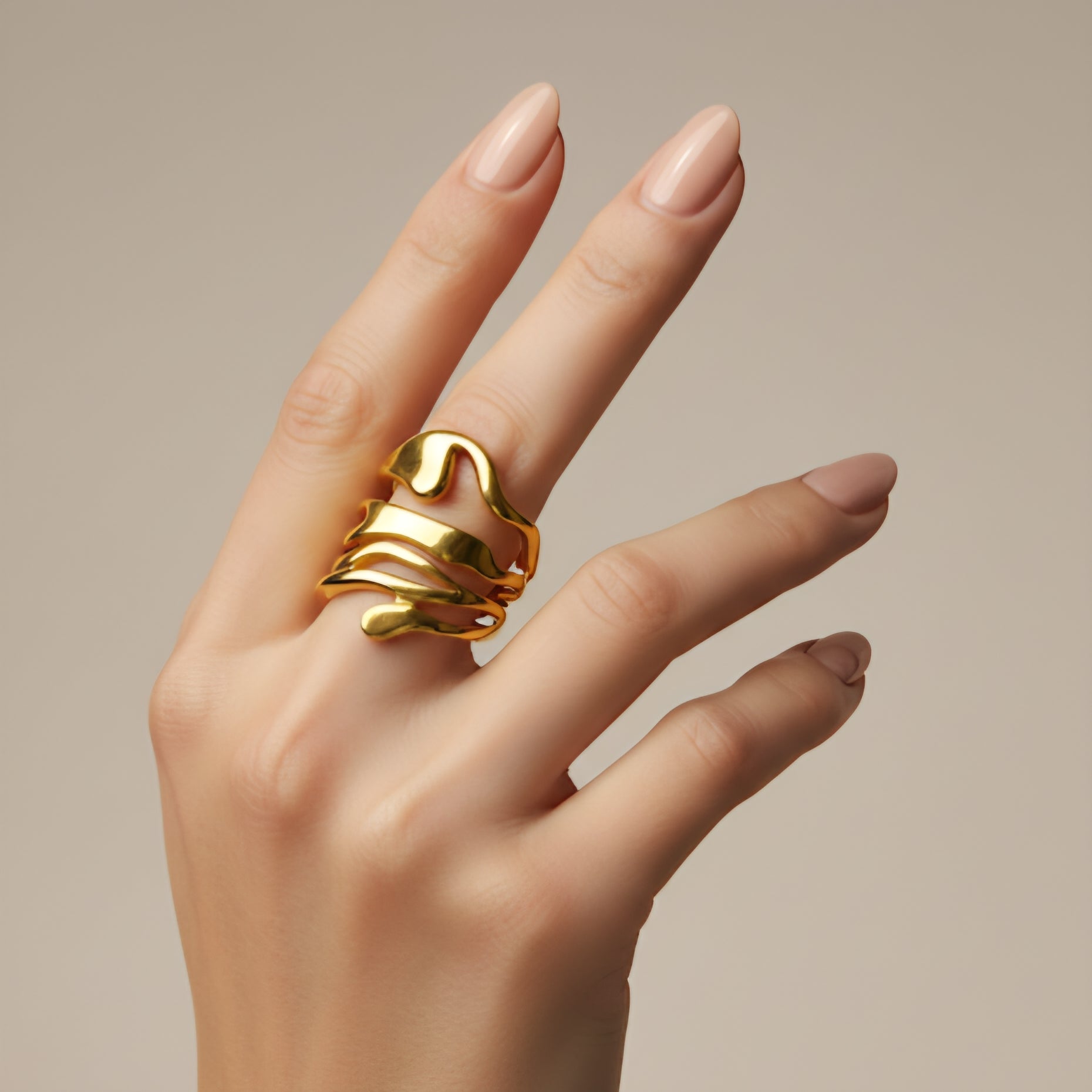 Abstract Wrap Ring