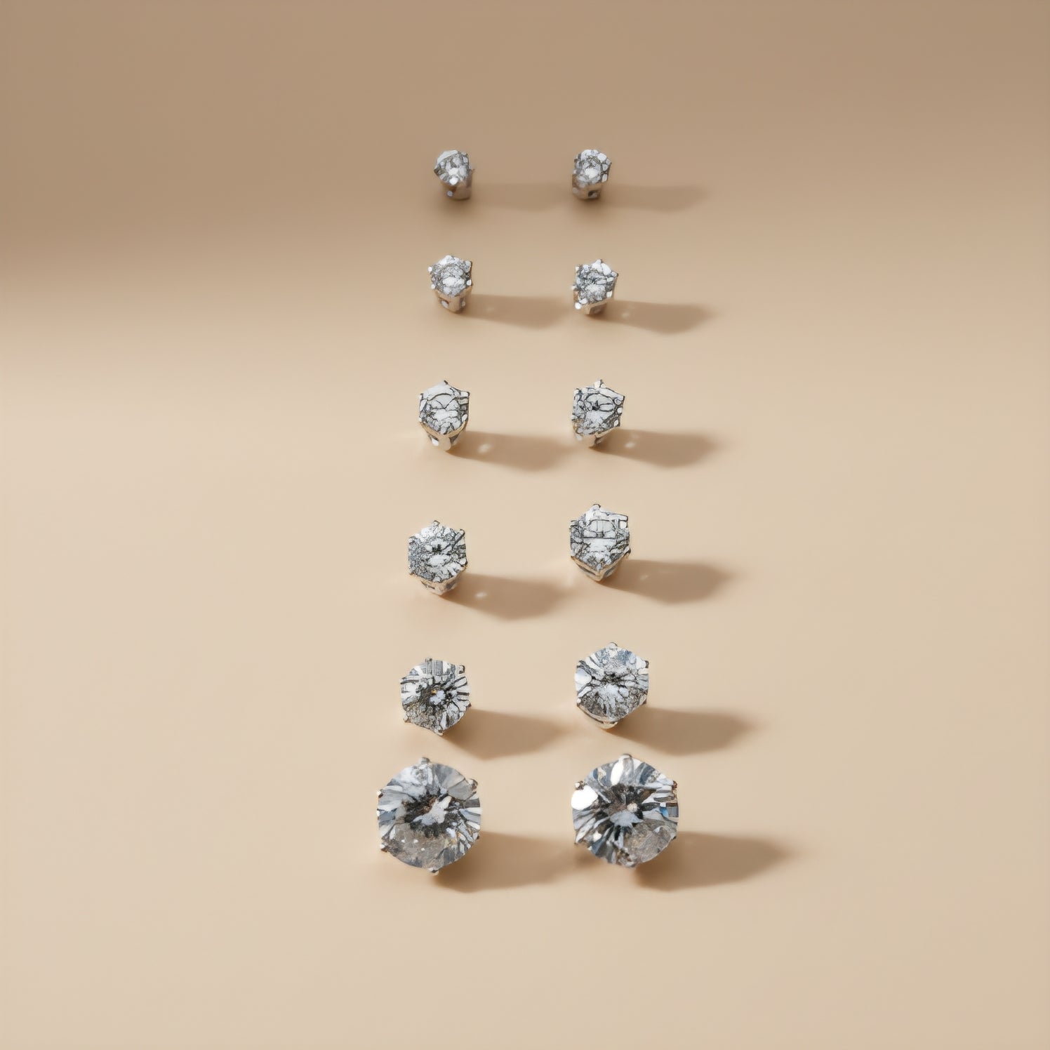 CZ Stud Set