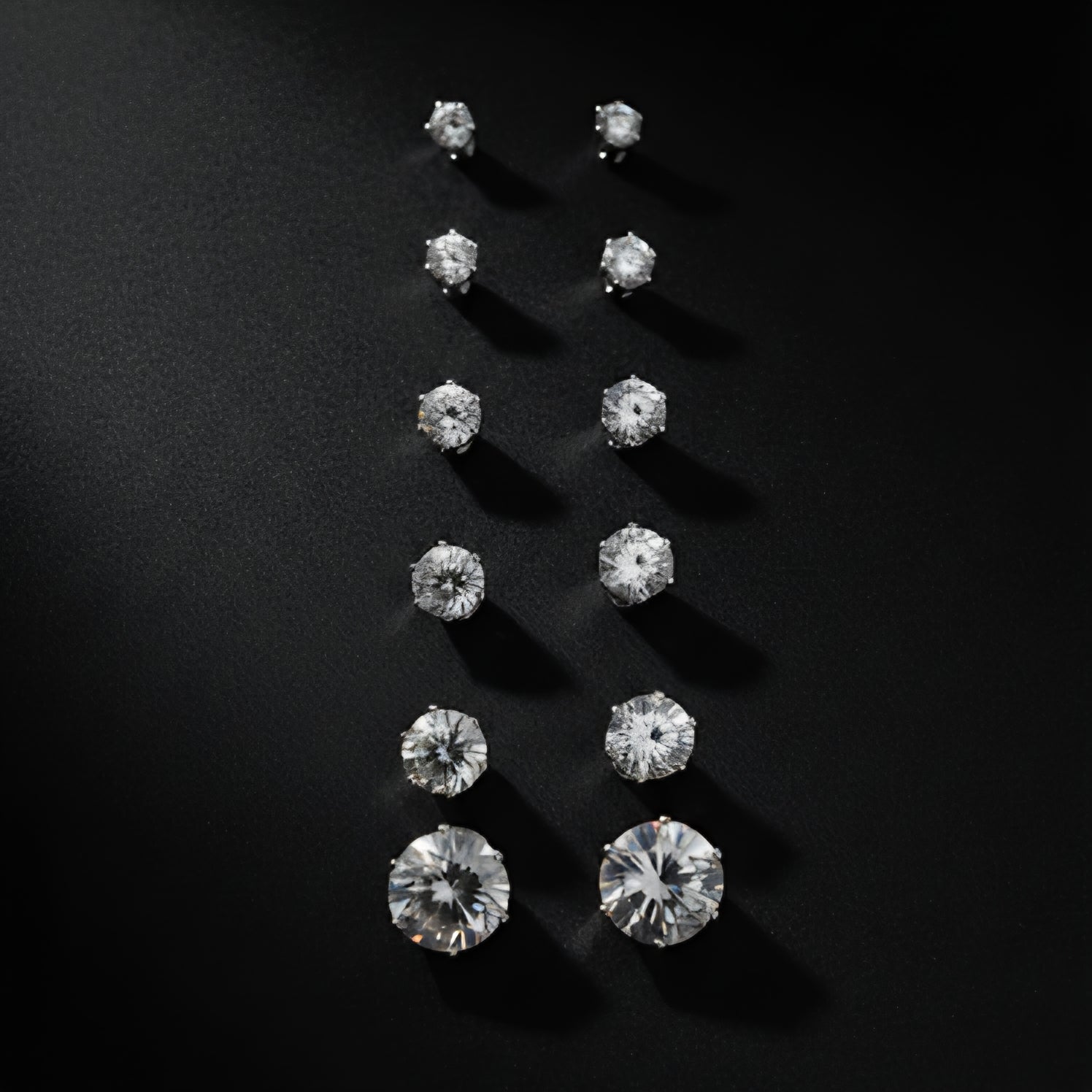 CZ Stud Set