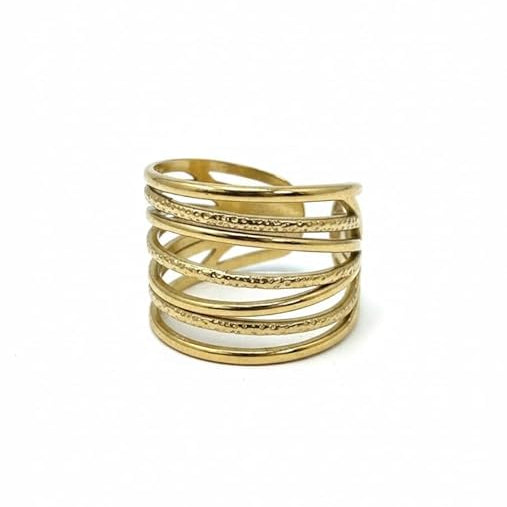 Coil Band Ring