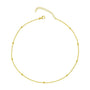 Golden Bead Necklace - ZORRY