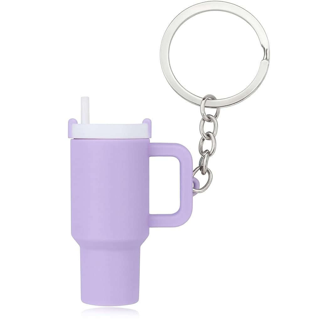 Violet Sip Keychain