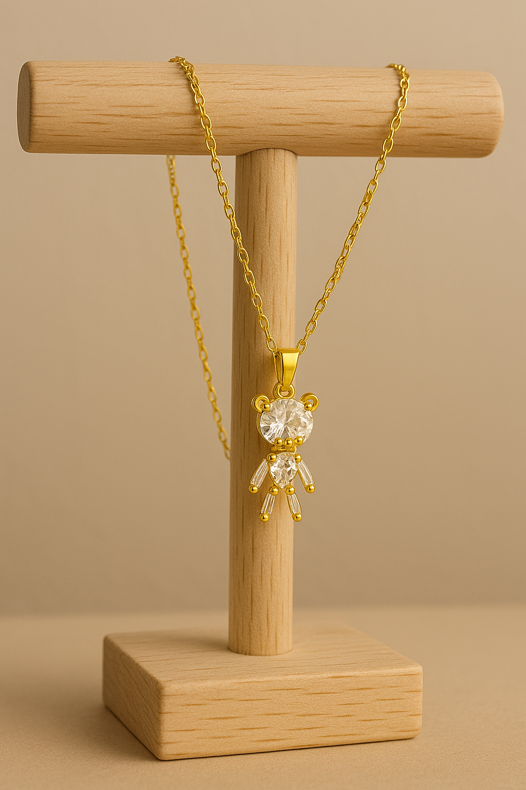 Ivory Teddy Necklace