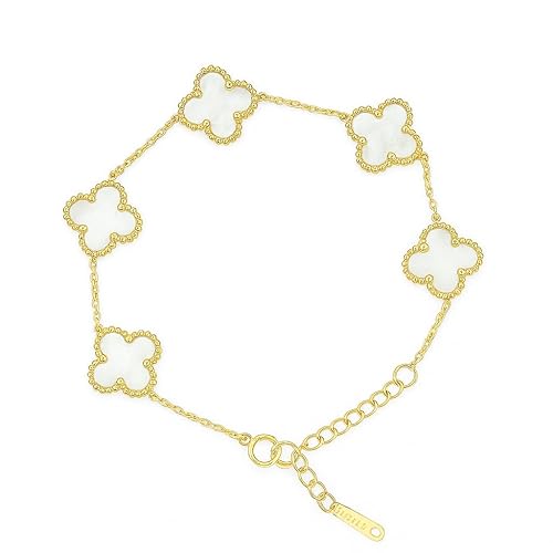 Ivory Clover Bracelet