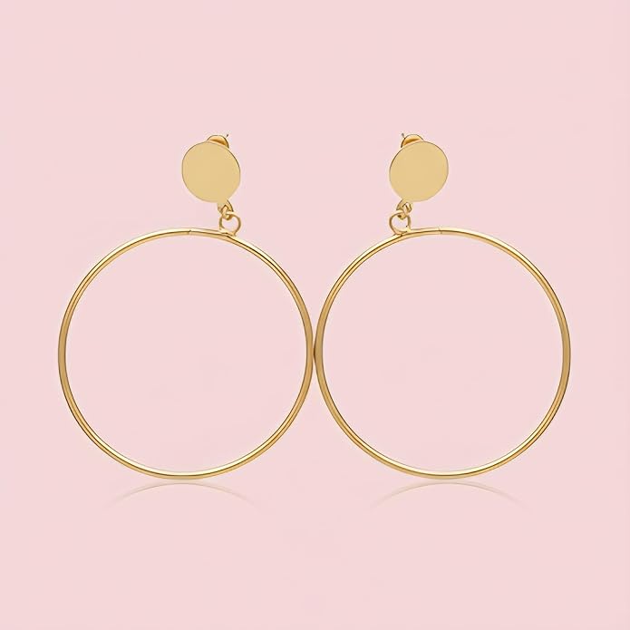 Minimal Gold Hoops