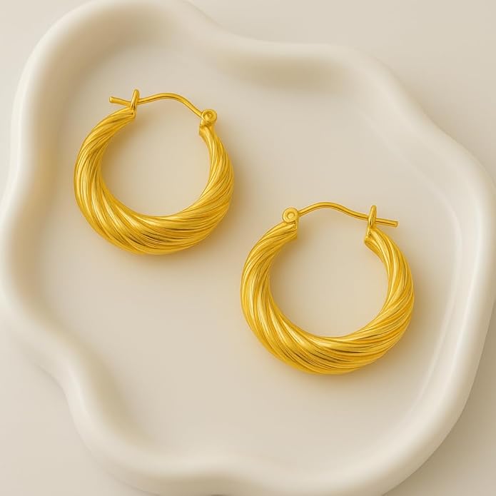 Smooth Luxe Hoops