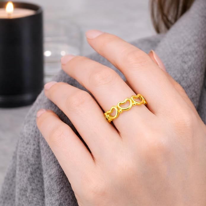 Heart Outline Ring