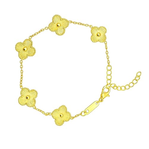Golden Clover Bracelet