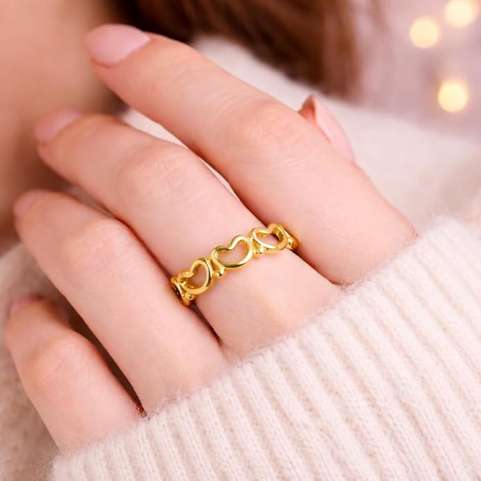 Heart Outline Ring