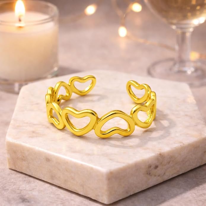 Heart Outline Ring