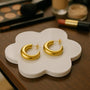 Crescent Bold Hoops - ZORRY