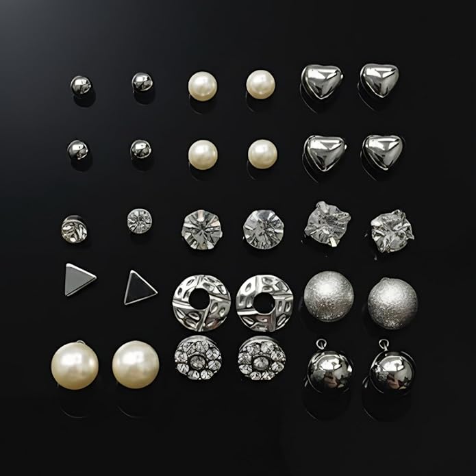 Silver Stud Set