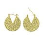 Hammered Aura Hoops - ZORRY