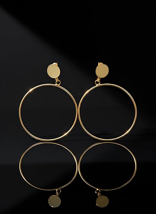 Minimal Gold Hoops