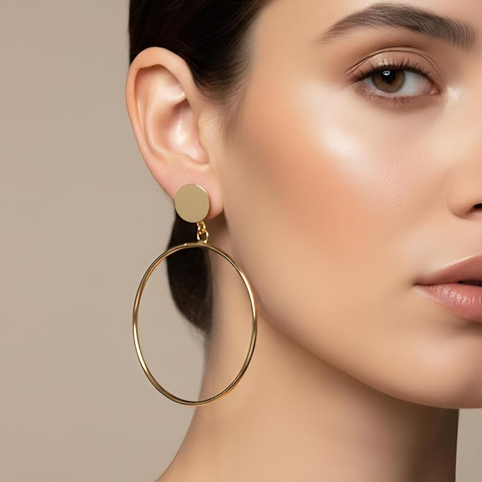 Minimal Gold Hoops