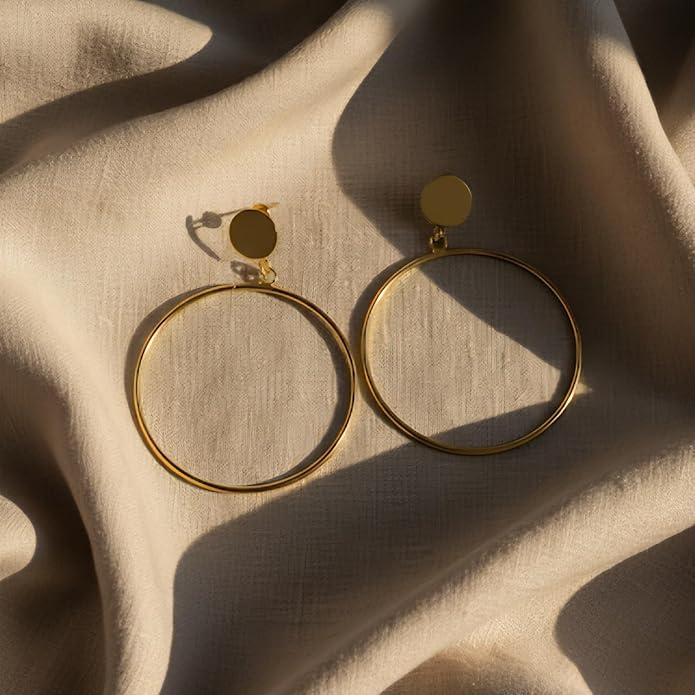 Minimal Gold Hoops