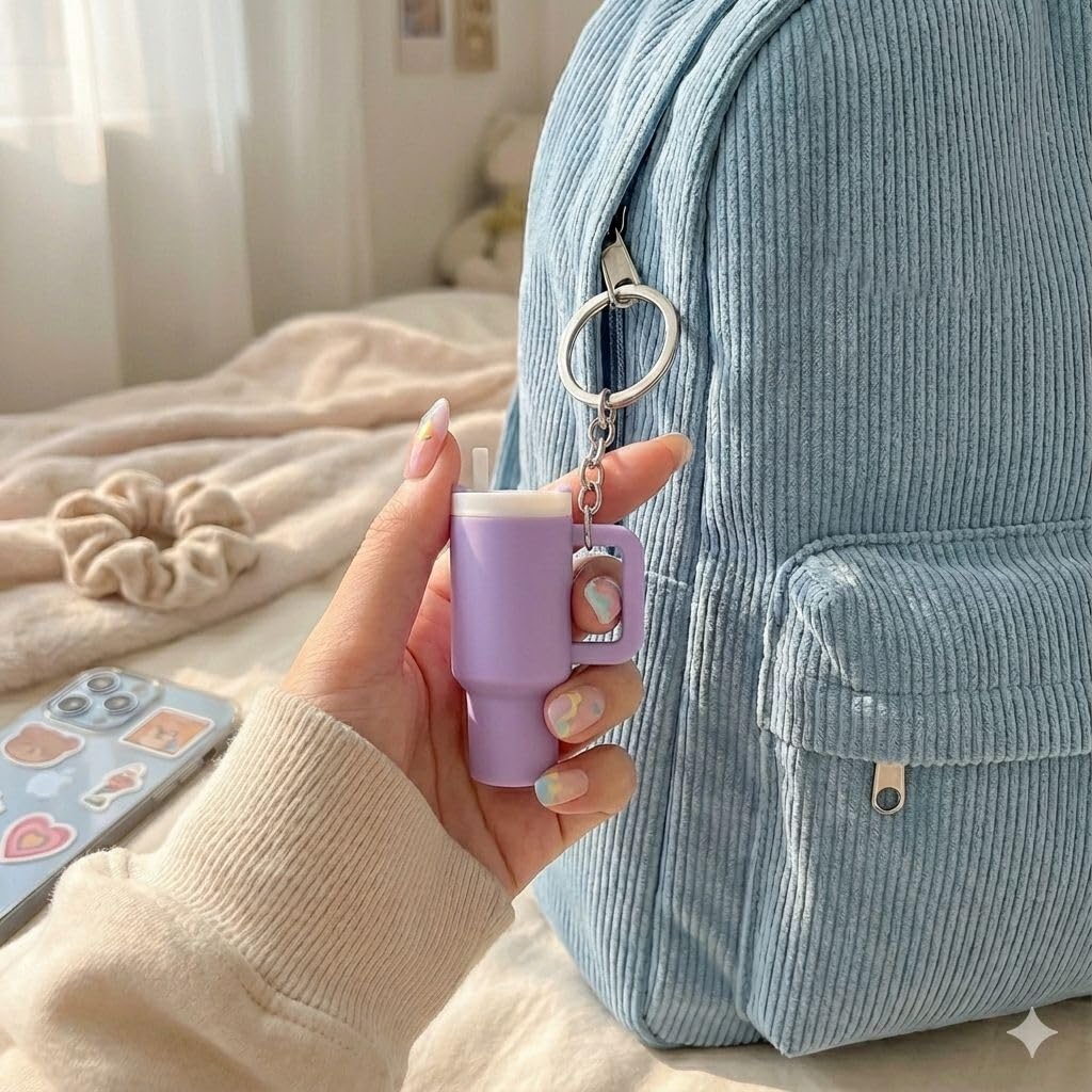 Violet Sip Keychain
