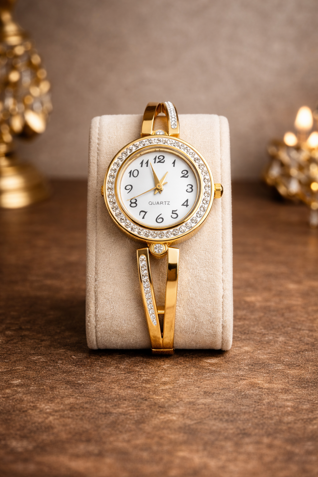 Luxe Crystal Watch