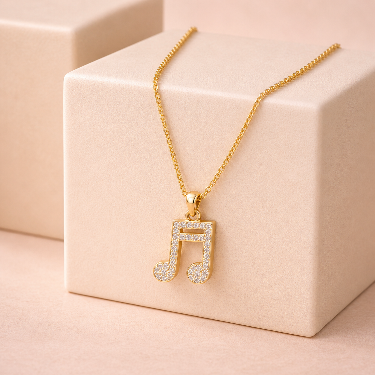Melody Note Necklace