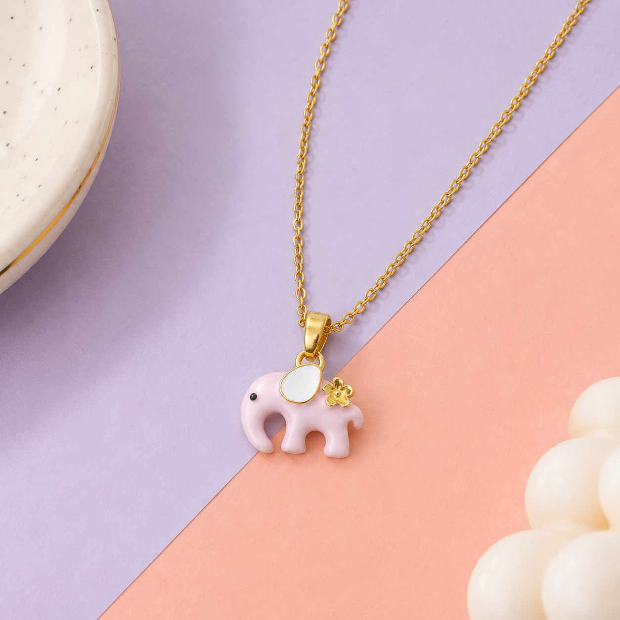 Candy Elephant Pendant