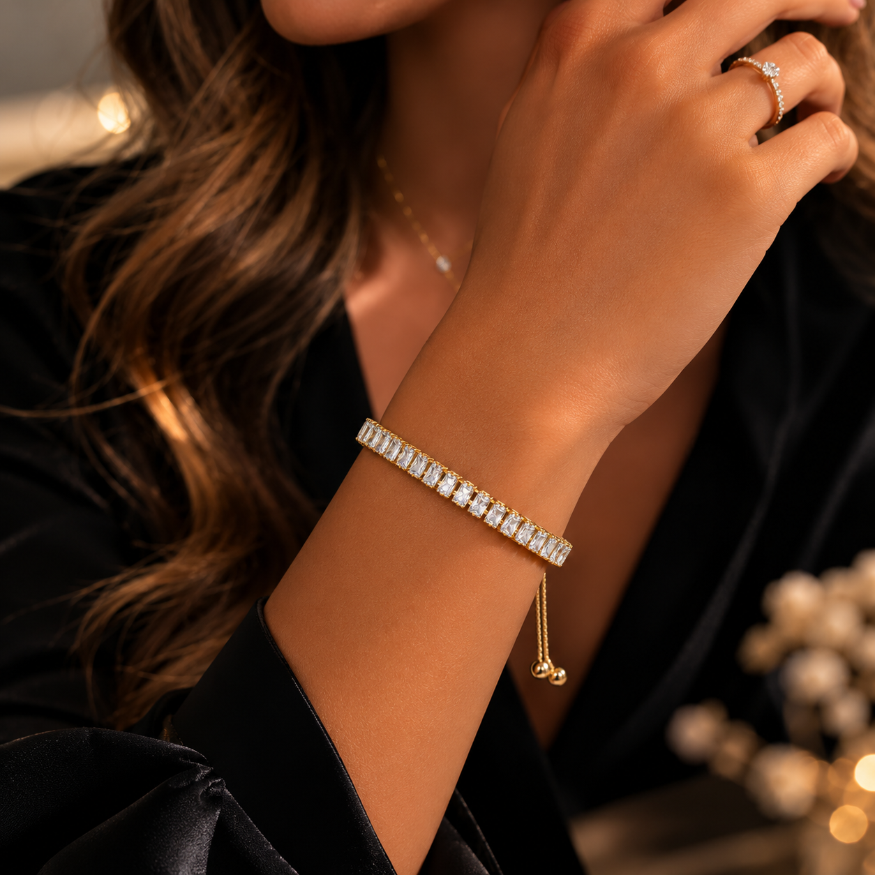 Glow Tennis Bracelet