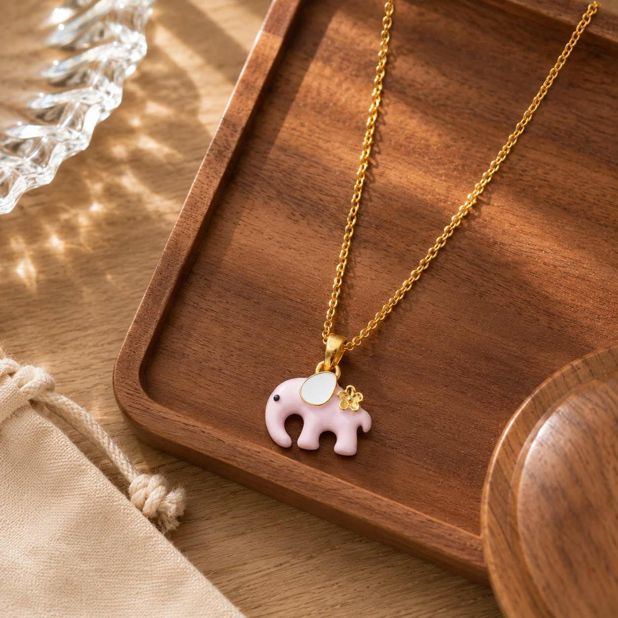 Candy Elephant Pendant