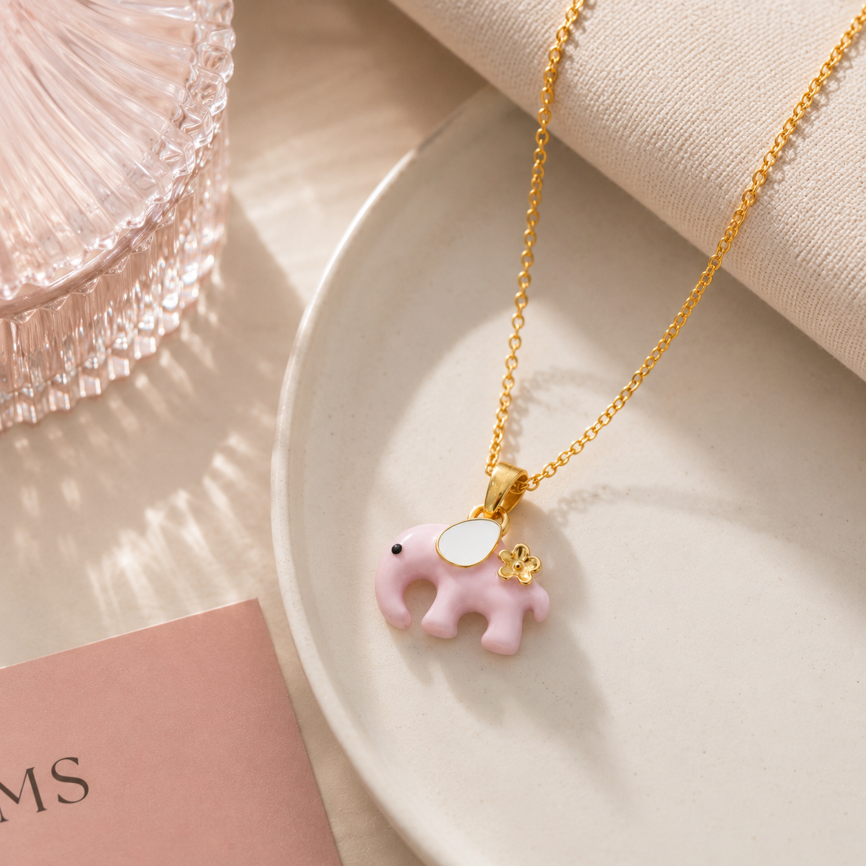 Candy Elephant Pendant