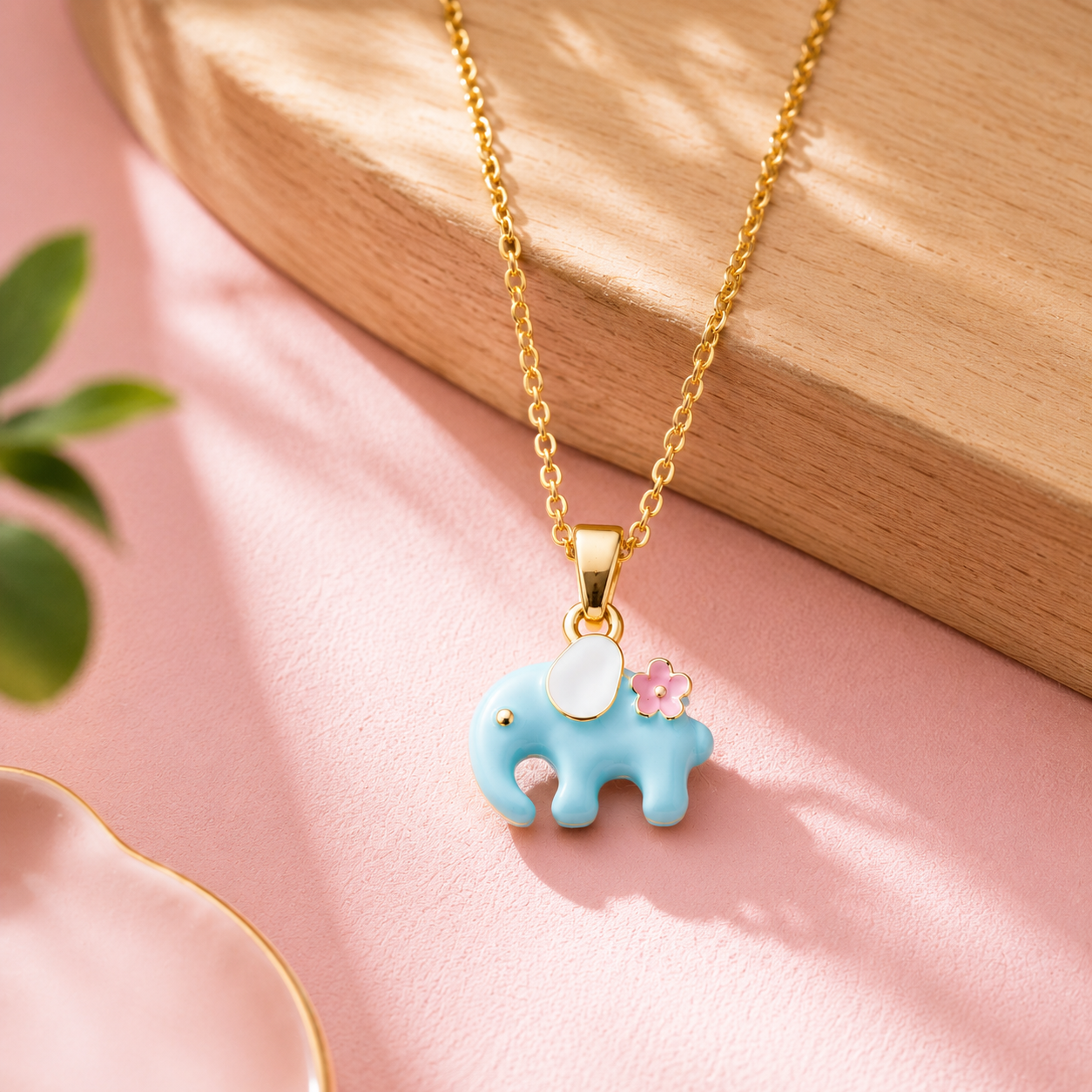 Sky Elephant Necklace