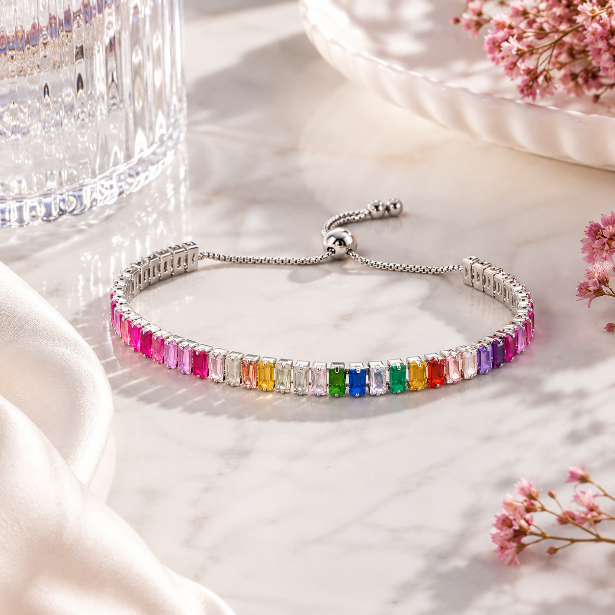 Candy Tennis Bracelet