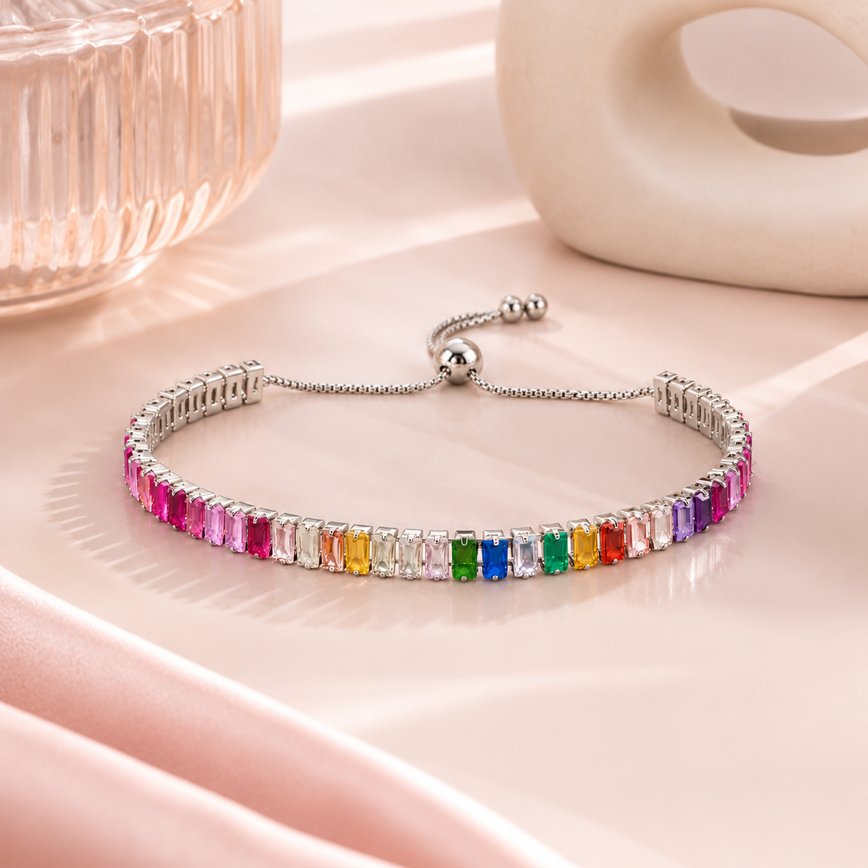 Candy Tennis Bracelet