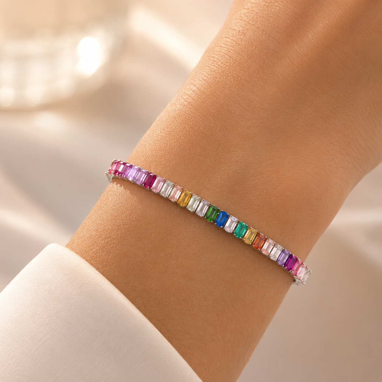 Candy Tennis Bracelet