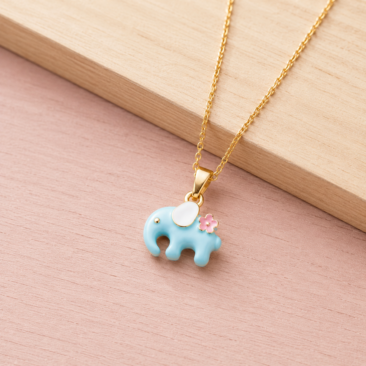 Sky Elephant Necklace