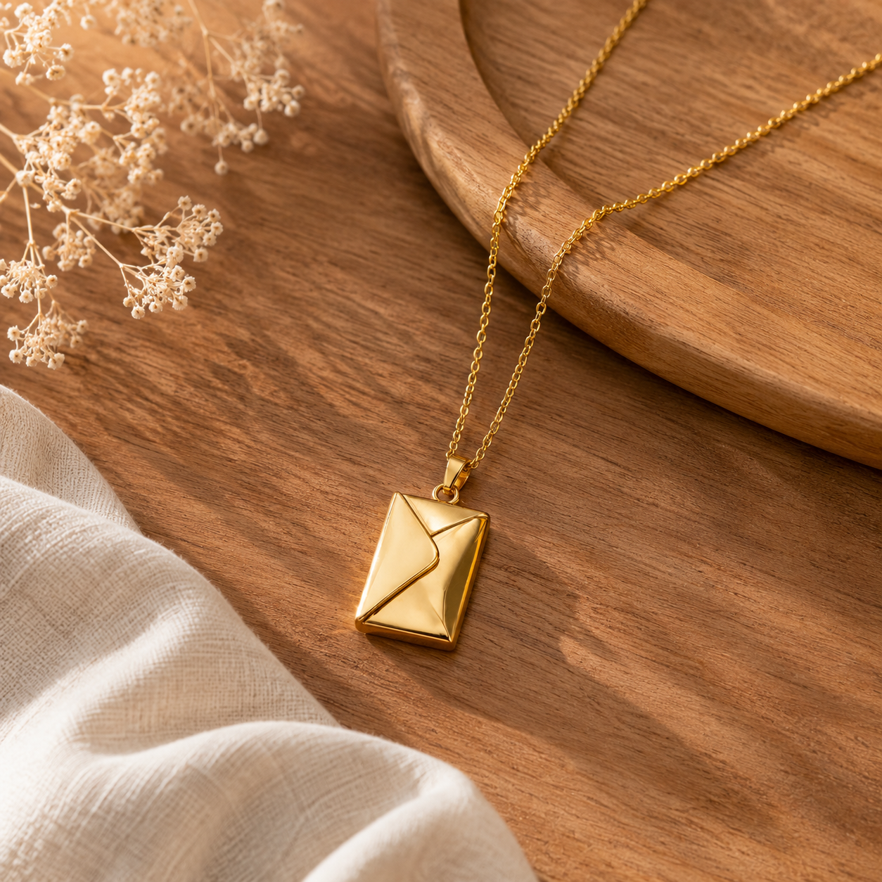 Hidden Note Necklace