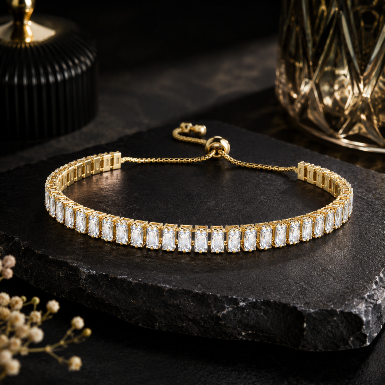 Glow Tennis Bracelet