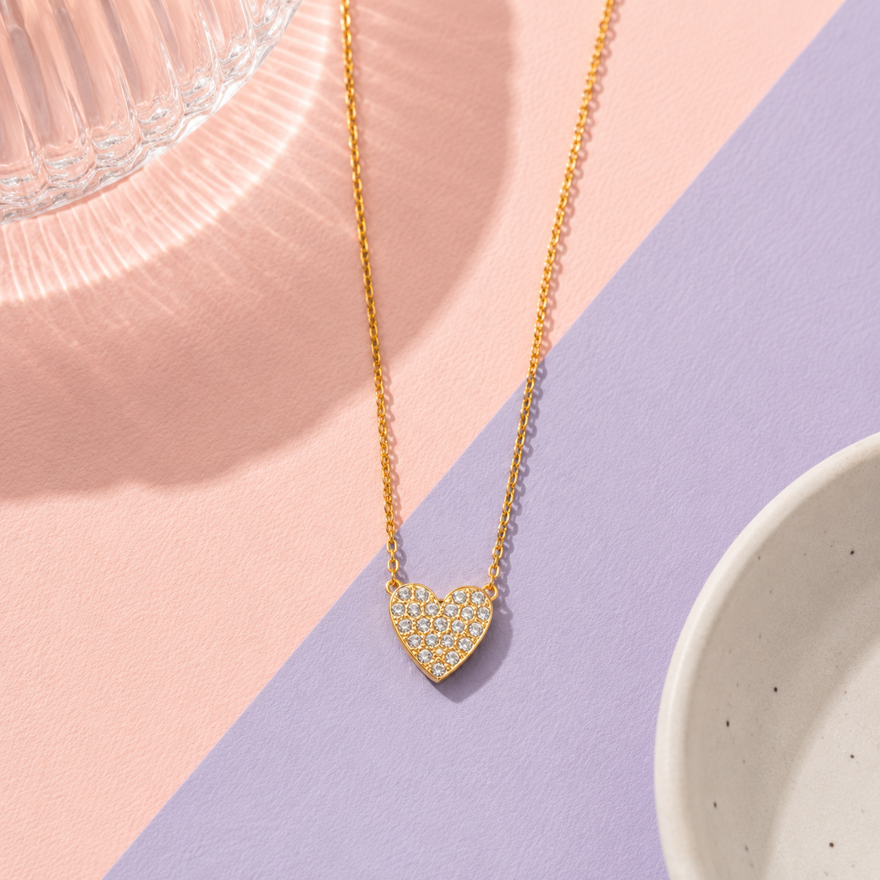 Spark Heart Necklace