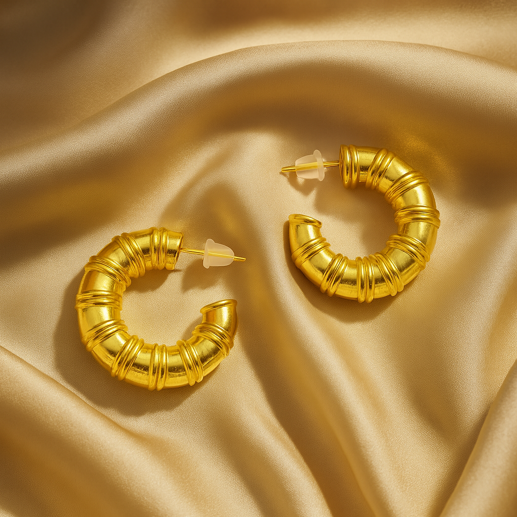 Bold Rib Hoops