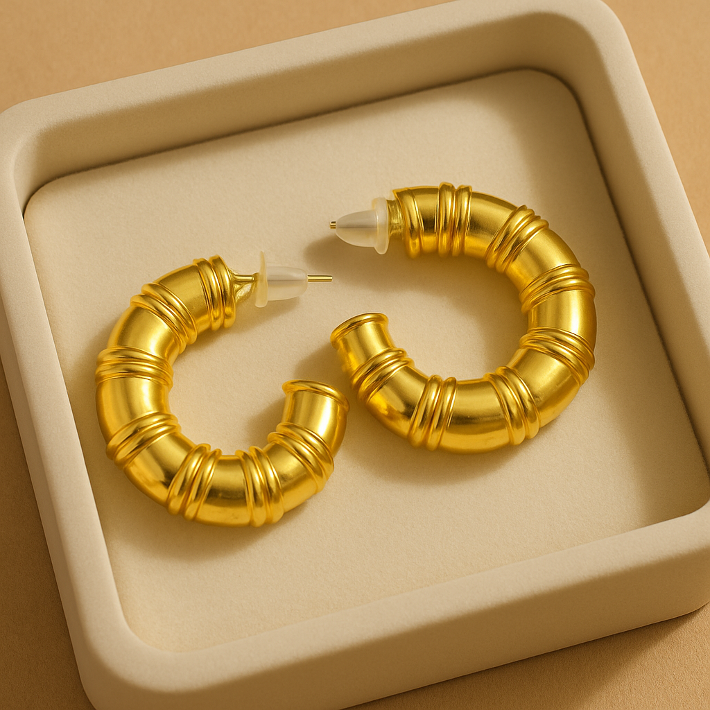 Bold Rib Hoops