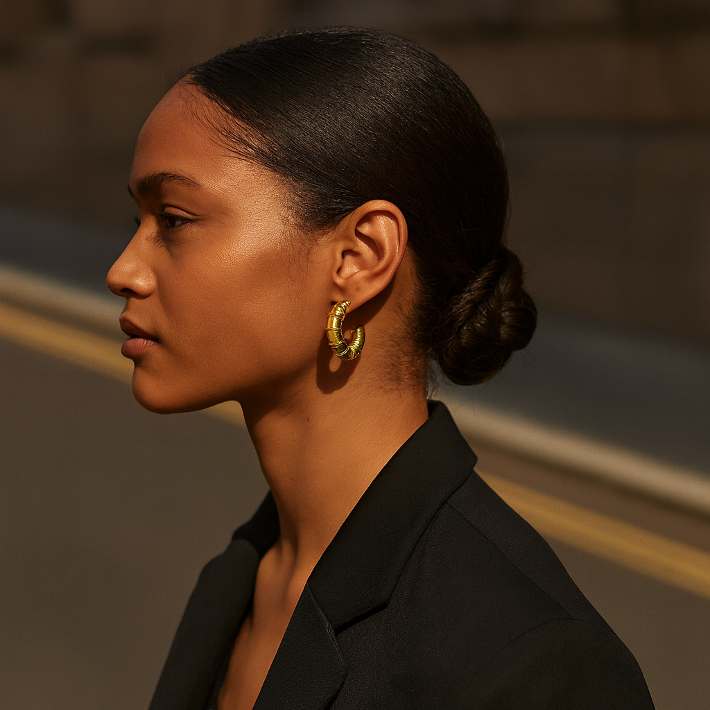Bold Rib Hoops