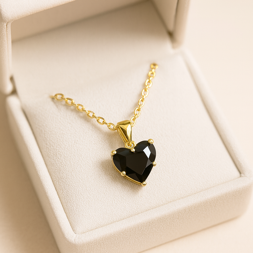 Noir Heart Necklace