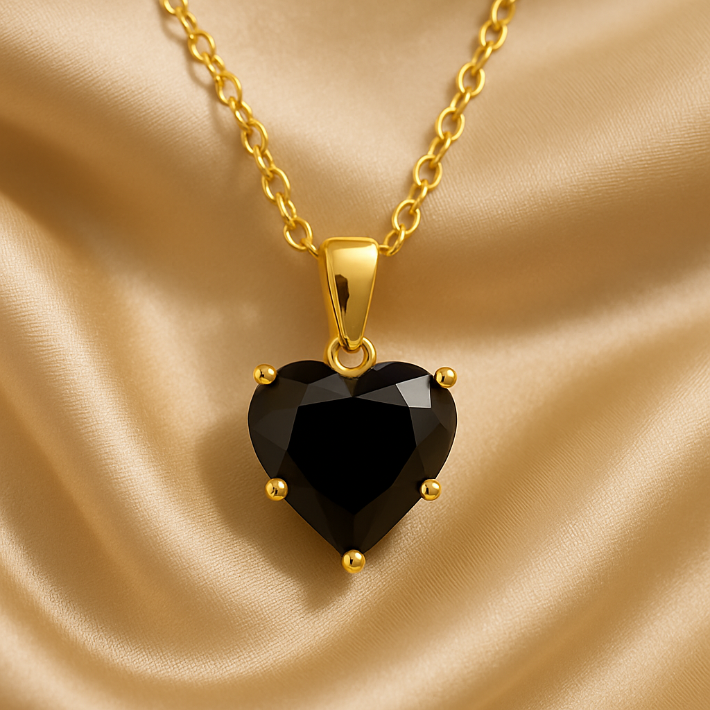 Noir Heart Necklace