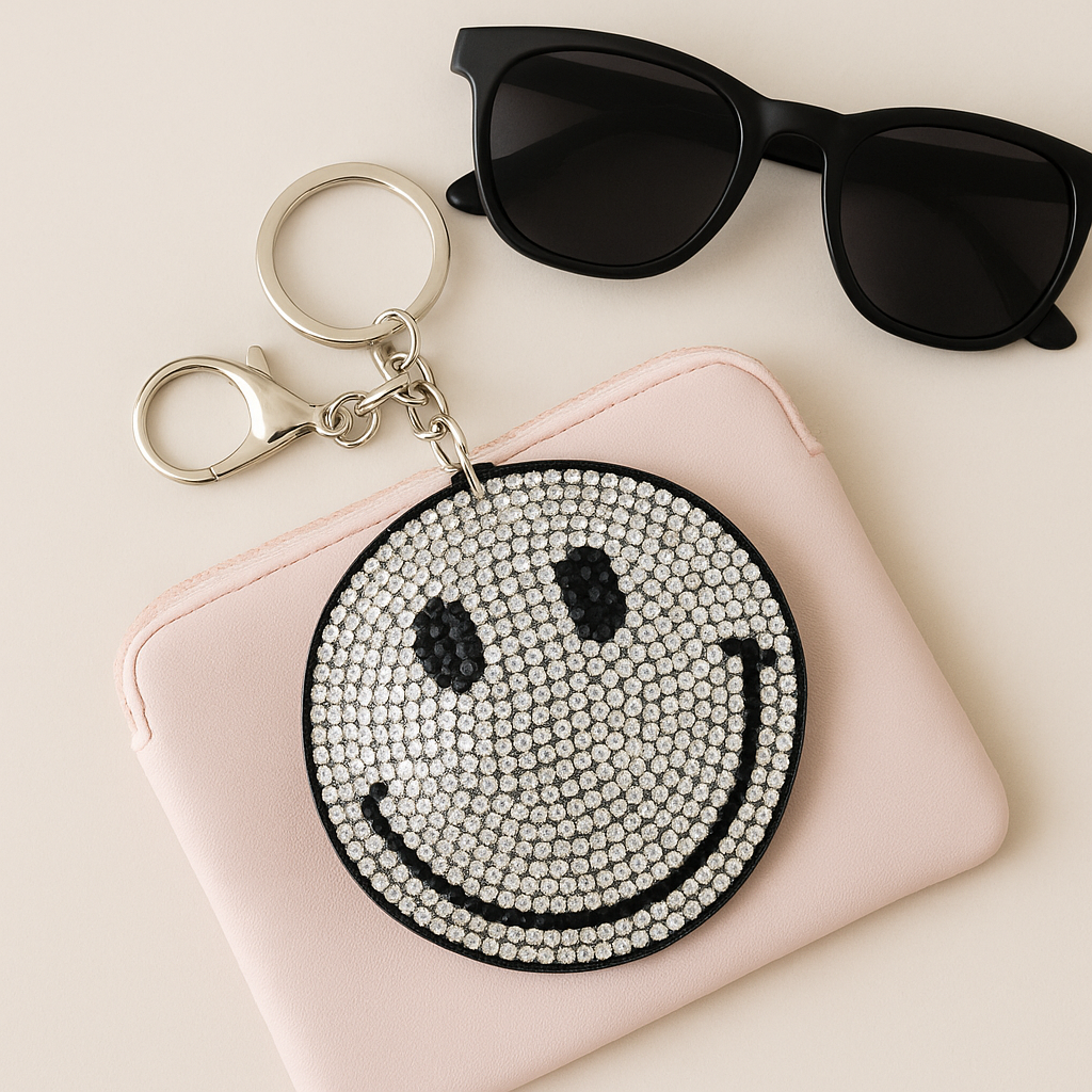 Smiley Spark Keychain