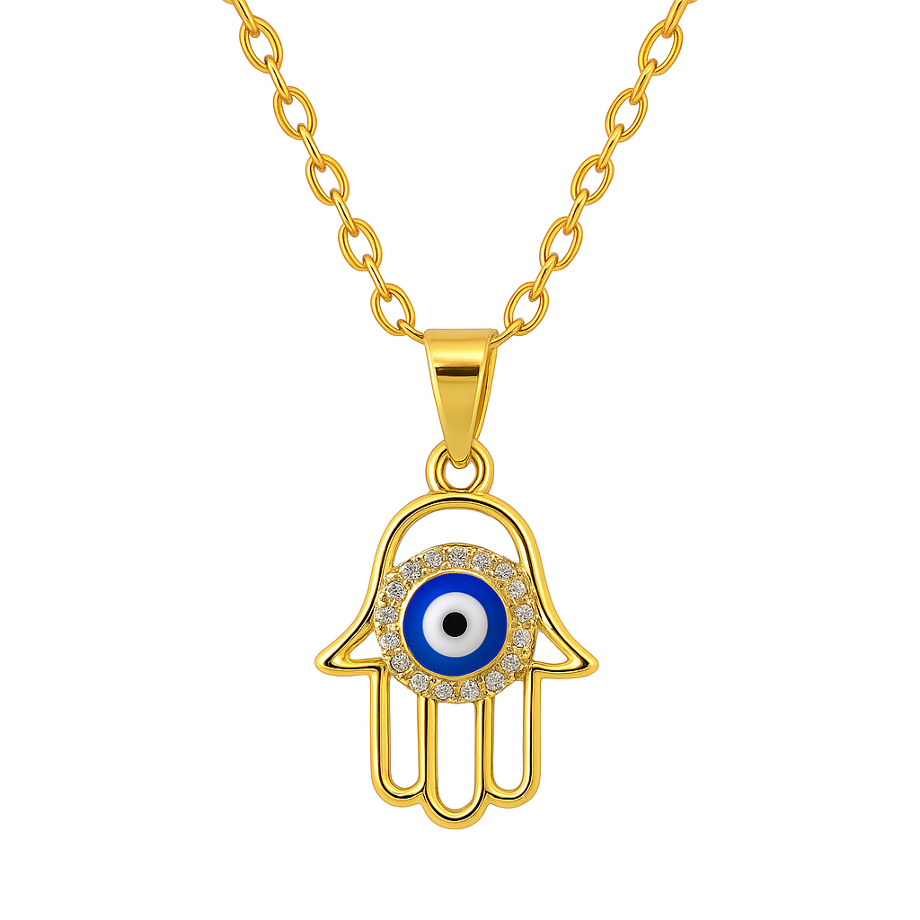 Hamsa Eye Charm